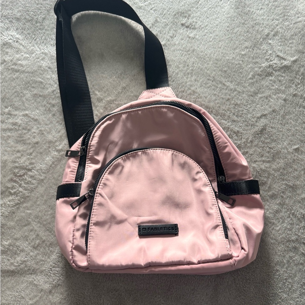 Fabletics Pink Mini Backpack - Picture 3 of 3